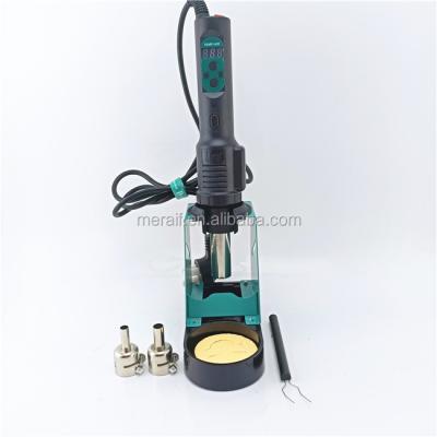 Китай Portable handheld hot air gun soldering station, rotating wind high temperature hot air desoldering iron kit продается