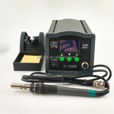 China Factory hot air heat rework soldering station machine SMD rework soldering iron station à venda