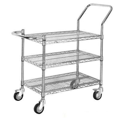 China ESD Shelving Cart Platform SMT Reel Cart For Industrial for sale