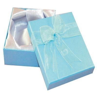 China Blue Green Jewelry Packaging Box high end luxury Bracelet Gift Box for sale