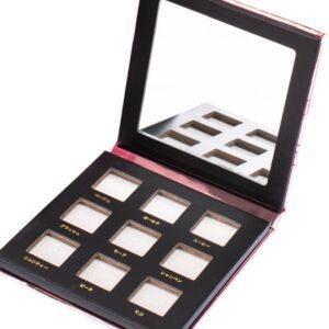 China Paperboard Material Cosmetic Packaging Box Empty Eye Shadow Palette for sale