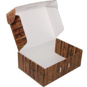 China Recyclable Courier Packing Box Environmental Friendly Packing Box for sale