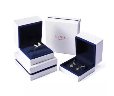 China Flip Top Gift Magnetic Jewelry Packaging Box Custom High End for sale