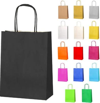 China Shopping Custom Kraft Food Packaging Bags Accept Logo Printing for sale