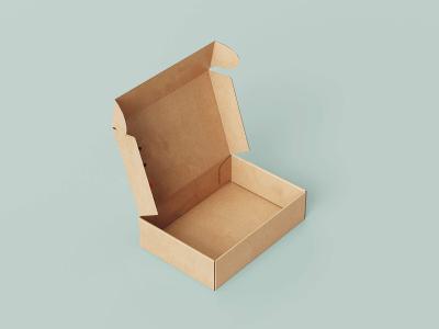 China brown kraft corrugated packaging delivery boxes for sale