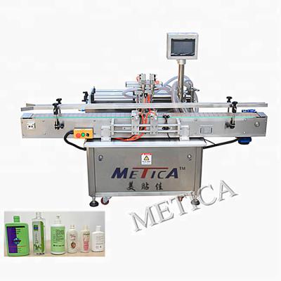 China CLOTHING Automatic Computerize Shampoo Wash Soap Bottling Liquid Filling Machine Shanghai Factory Price Easy Operation for sale