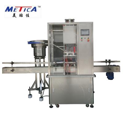 China Automatic linear beverage capper and capping machine for screw cap and press cap machine maker for sale