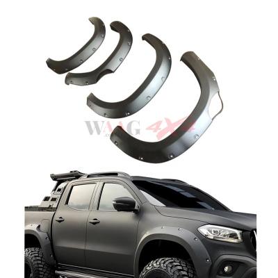 China Modify Car Shock Absorber Flares Rivet Wheel Arch Body Kit For Mercedes X Class for sale