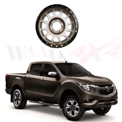 China Modity hot sales parts and accessories 16 hole wheel steel rims Offroad for Mazda bt50 for sale