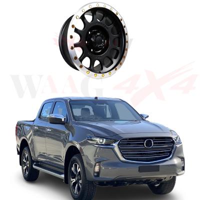 China Modity high quality car refitting accessories universal wheels rims accessories 17inch for Mazda bt50 for sale