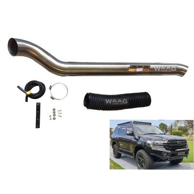 China Modify 304 Stainless Steel Air Intake Kits Right Side For Toyota Land Cruiser 200 FJ 200 Series for sale