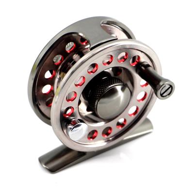 China LEFT HAND High Quality Metal 40 50 60 All Fishing Left Hand Right Hand Wheel Disc Brake Front Wheel Ice Fly Fishing Line Wheel for sale