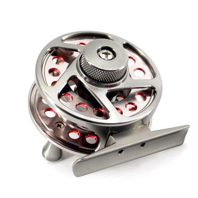 China LEFT HAND Gear Reel Ice Fishing High Strength Copper Plated Electric Fishing Wheel for sale