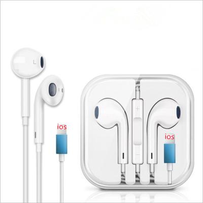 China Hot Selling Original In-Ear Earphone In-Ear BT Box 8 Pin Adapter Cable Earbuds For iphone7 xr 8 x for sale