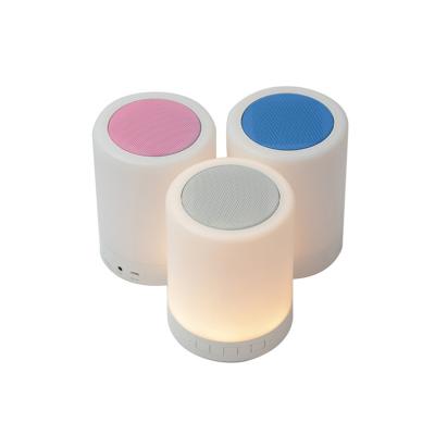 China Waterproof Wireless Mini Speaker Outdoor Portable Bass Touch Video Stereo Speaker Lamp Night Game Speaker Subwoofer for sale