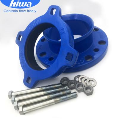 China Ductile Iron ISO2531 Flanged Adapter Pipe Fittings Equal for sale