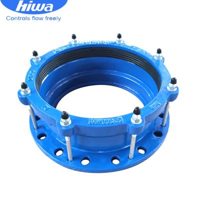 China Malleable Iron Dedicated Flange Adapter for D.I Pipe Round for sale