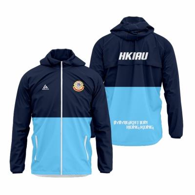 China Wholesale Cheap Custom Men's Football Team Jacket Lightweight Jogging Windbreaker Breathable Football Tracksuit Polyester Clothing for sale