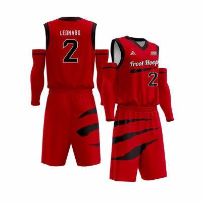 China Antibacterial High-end Material Quick-dry Uniform Boy Practice Breathable Youth Basketball Uniforms for sale