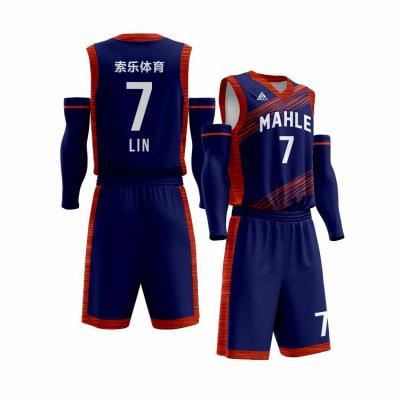 China Professional Antibacterial 1 On 1 Design Men Women Free Breathable Basketball Clothing Uniforms for sale