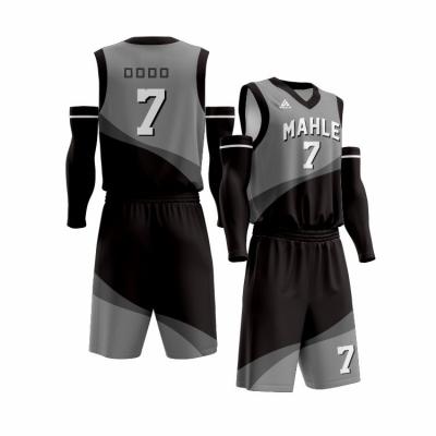 China Low Moq Antibacterial 1 Set To Make Order Mens Clothes Tank Top Custom Made Basketball Uniform Set for sale