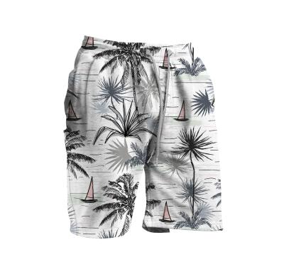 China 2021summer Anti-wrinkle brand men's beach board shorts swimwear sports cotton loose beach swimming boardshorts for sale