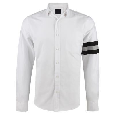 China Custom Anti-wrinkle Long Sleeve Men Work Shirts Mens Button Up Fashion Oxford Shirt for sale