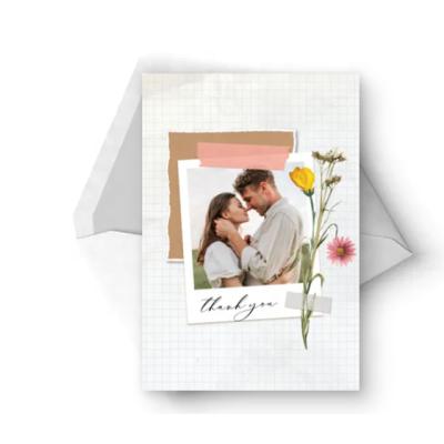 China Recyclable Custom Thank You Cards For Wedding Or Birthday, Thank You Cards, Business Card Product Type Card for sale