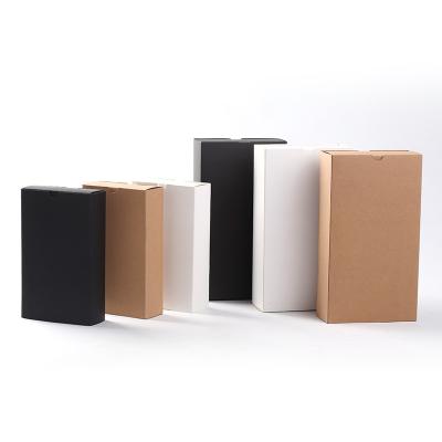 China Recycled Materials Kraft Paper Packing Box With PVC Transparent Window Drawer Display Gift Box Wedding Cookie Candy Black Delicate Cake Boxes for sale