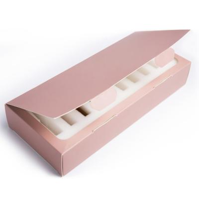 China Recycled Rectangular Rose Packaging Long Stem Flower Cardboard Hat Materials Flower Box Rectangular Box for sale