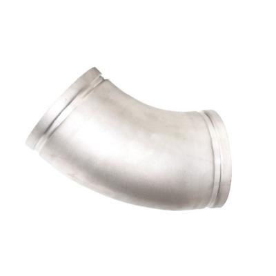 China China Sanitary Stainless Steel 304 316L Round Pipe Fitting 90 Degree Welded Elbow for sale