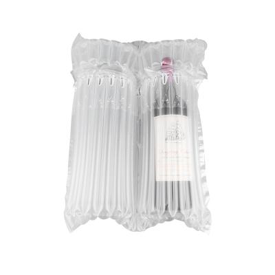 China Wholesale Recyclable Inflatable Wine Air Protection Column Bag 25 Percent Nylon Content Wine Bottle Shipping Bag for sale