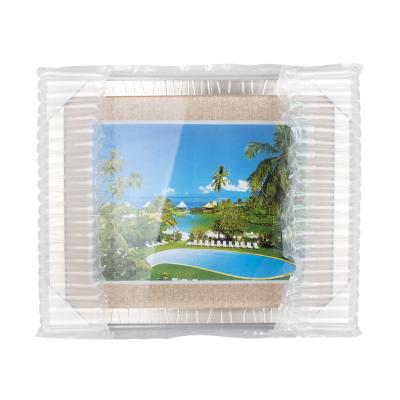 China Recyclable Plastic Inflatable Protective Photo Frame / Picture Air Column Tote / Mail Packaging Bag for sale