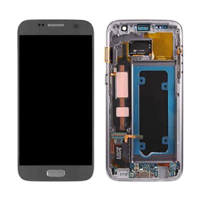 China Mobile Phone Phone LCDs Show Frame Touch LCD Screen For Samsung S7 Edge for sale