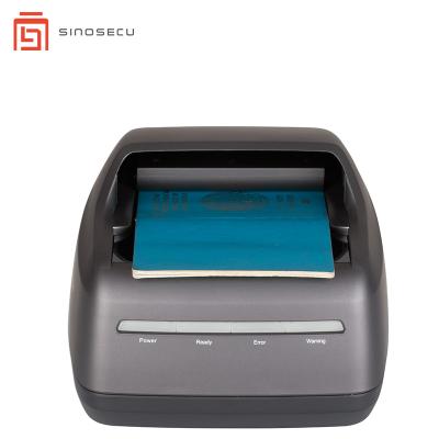 China Device Sinosecu OCR Passport Reader USB2.0 MRZ Passport Reader PSPR1000 (I) with Free SDK OCR for sale