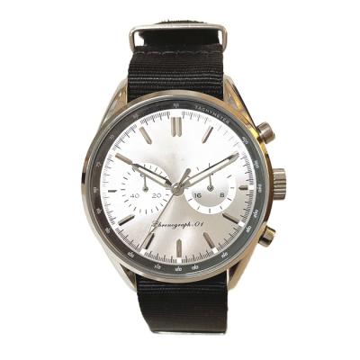 China Chronograph Chronograph Watch OEM Stainless Steel Water Resistant Back Watch, Quartz Movement Watch for sale