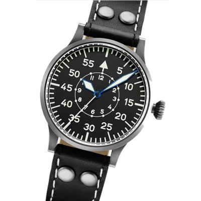 China Alarm Pilot Watches Custom Luxury Brand Men Automatic Movement for sale