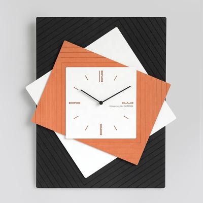 China Home Office Modern Home Decor Wooden Wall Clock Custom Made From Europe Emitdoog for sale