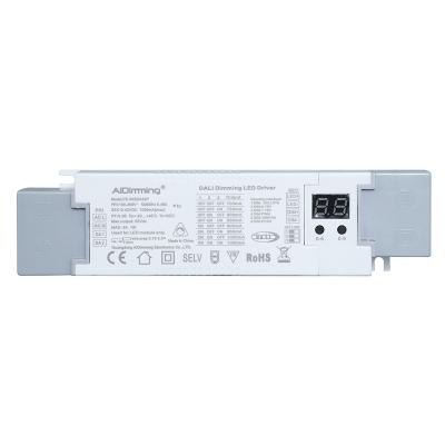 China Indoor DALI-2 Constant Current Adjustable Dali Dimmable Led Driver 45 Watt Indoor for sale