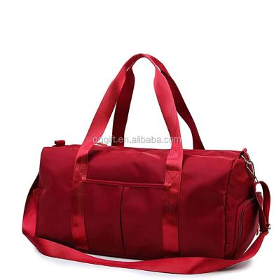 China NATIONAL Separate Sports Travel Duffle Large Capacity Handbag Yoga Fitness Shoulder Bag for sale