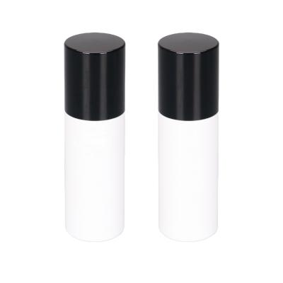 China Cosmetic Luxury Round 30ml Airless Spray Pump Bottles For Foundation Liquid Lotion Using PP Support OEM ODM Customization for sale