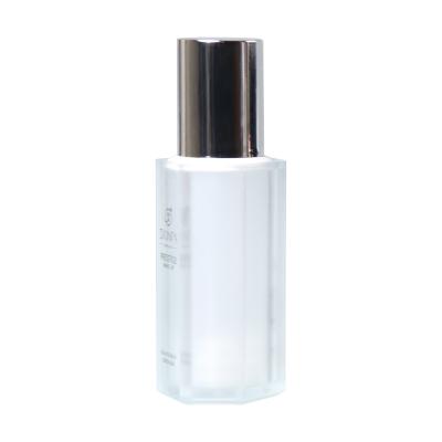 China 30ml cosmetic hexangular acrylic bottle with dropperfor cosmetics for sale