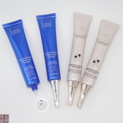 China Cosmetic Plastic Round Tubes For Cream Lotion Cosmetic Plastic Tube for sale