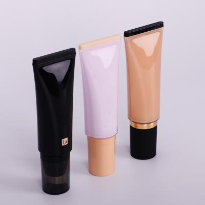 China Cosmetic Cosmetic Skin Whitening Face Detergent Cream Tube Tube Plastic Packaging 5 Layers Soft Tube With UV Screw Cap for sale