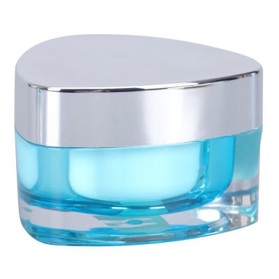 China Wholesale 15g 30g 50g 1oz white pp containers cosmetic empty wide mouth plastic jar clear cosmetic jars for cream for sale