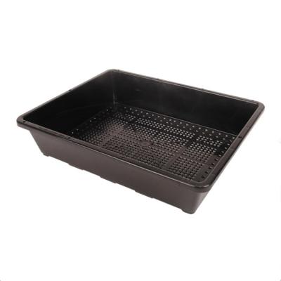 China wholesale Dent-Resistant Garden Nursery Trays Plant Seeding Plastic Nursery Tray Planting Outdoor Seedling Trays for sale