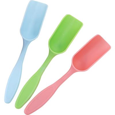 China Mini Garden Scoop Multifunctional Bump-resistant Succulents Mess Shovel Plastic Spoons Machine Succulents Shovel for sale