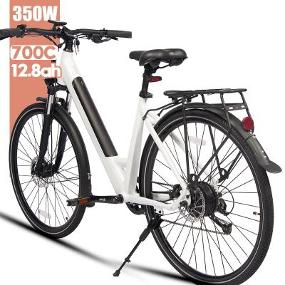 China Aluminum Alloy OEM ODM White 250w 350w 26 Bike 27inch Bicycles For Sale Lithium Battery Electric Bicycle for sale