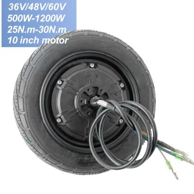 China Single wheel 48V mid mount motor kit 25N.m electric scooter brushless gearless electric scooter 1200W motor for sale