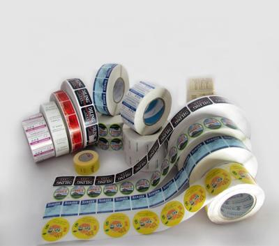 China Waterproof High Quality Golden Labels Hot Stamping Stickers With Company Logo for sale